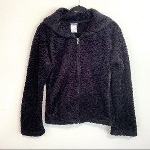 Patagonia Synchilla Curly Q Fuzzy Jacket Black L